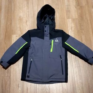 Gerry Double Zipper Coat with Removable Hood
